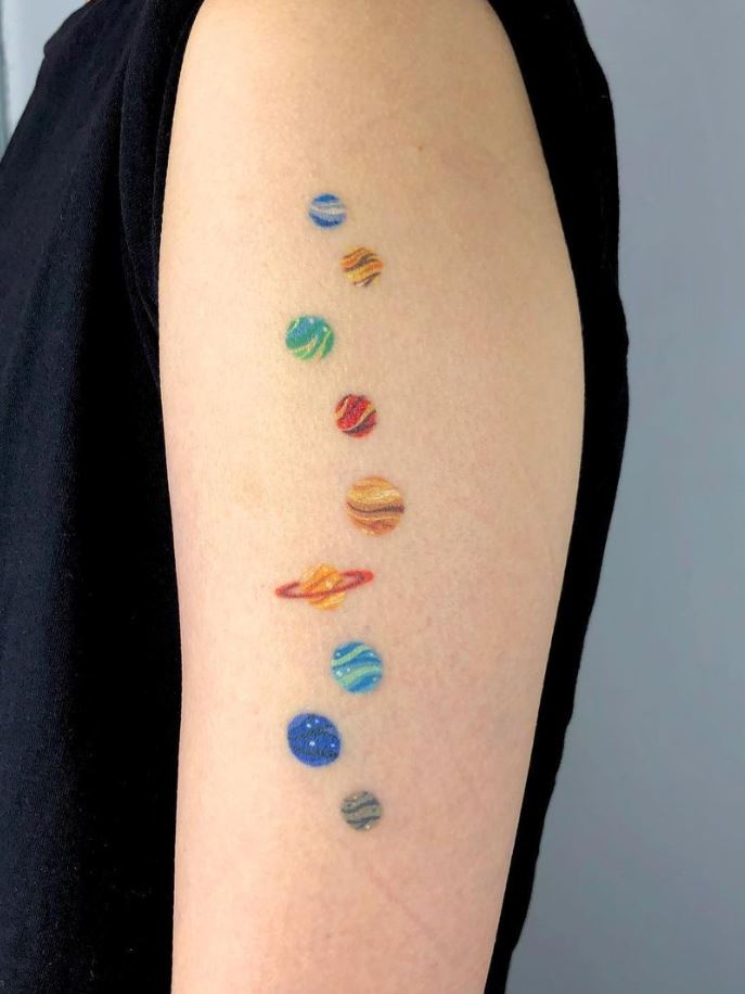 Little Planets Tattoo