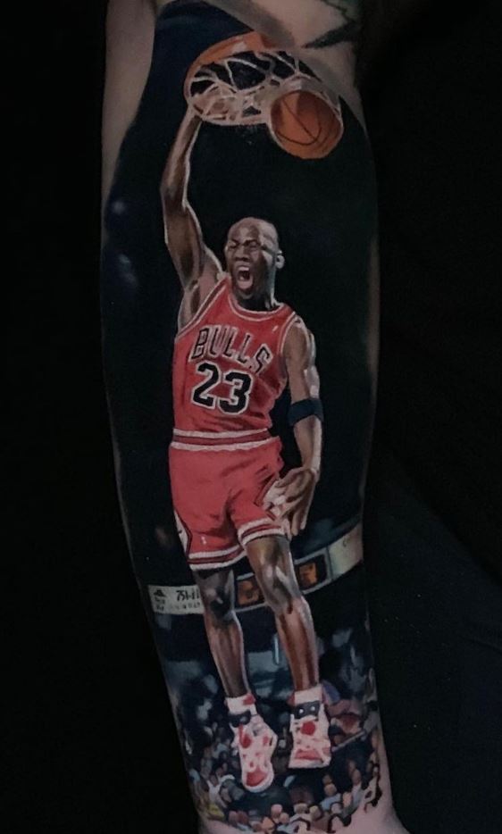 Michael Jordan Tattoo