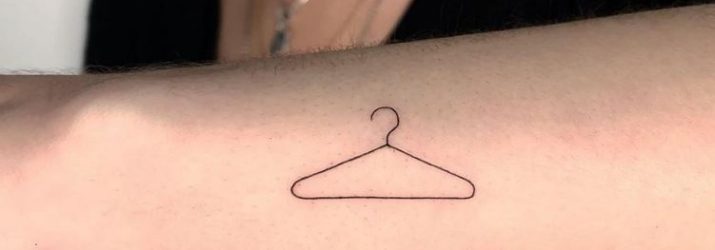 clothes hanger | Finger tattoos, Hanger tattoo, Tattoos